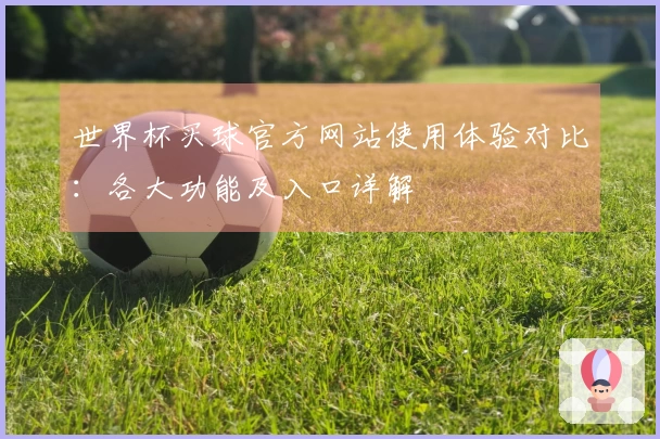 世界杯买球官方网站使用体验对比：各大功能及入口详解