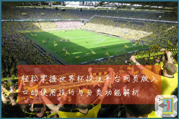 轻松掌握世界杯投注平台网页版入口的使用技巧与分类功能解析